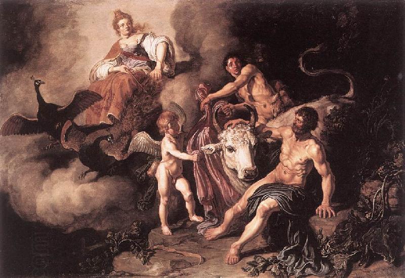 LASTMAN, Pieter Pietersz. Juno Discovering Jupiter with Io g oil painting picture